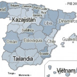 Si las regiones españolas fueran países