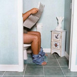 Leer en el váter no es cosa sana