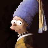 Los simpsons pintados por Dalí, Van Gogh & Rembrandt