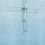 Un niño de ocho años es expulsado del colegio y enviado al psicólogo por dibujar a Jesucristo en la Cruz