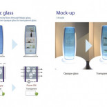 Frigorífico con puerta transparente