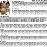 Las letras de The Black Eyed Peas(HUMOR)