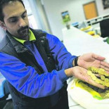 Un conductor de Avilés paga una multa de 120 euros con monedas de 10, 20 y 50 céntimos