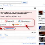 YouTube: "se acabó el soporte a Internet Explorer 6" [ENG]