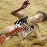 Concha Montaner medalla de oro en Longitud a los siete meses de dar a luz