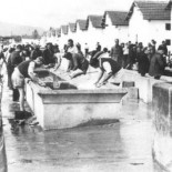 Barracones para nazis y judíos