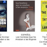 Las traducciones de los títulos de Millenium