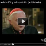 Joseph Ratzinger: “La inquisición fue un progreso…”
