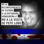 Se propaga por internet una convocatoria en rechazo a la visita del dictador de Honduras a Madrid