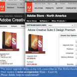 La actualización a Adobe Creative Suite 5 es el doble de cara en Europa que en EEUU