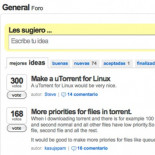 uTorrent lanza “banco social de ideas” y todos deberían copiarle