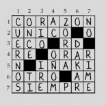 Crucigrama hecho por un amante despechado