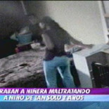 Con una cámara oculta madre pudo comprobar que hijo era maltratado por su niñera