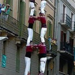 Apaleados en Francia miembros de la 'colla' Xicots de Vilafranca