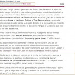 Elmundo.es publica la reseña de un concierto antes de celebrarse