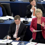 Todos los grupos del Parlamento Europeo, salvo el PP, rechaza la expulsión de gitanos de Sarkozy