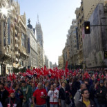 Los sindicatos califican de "éxito" a la huelga y piden al Gobierno una rectificación