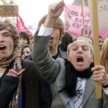 "Protestamos porque no queremos vivir peor que nuestros padres"