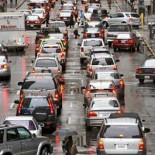 La inutilidad de cambiar de carril constantemente cuando hay congestión de tráfico