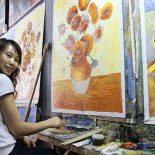 Dafen, la ciudad de los copistas