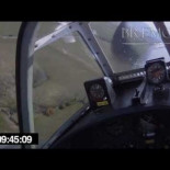 Aterrizaje de emergencia de un Yak-50 en visión subjetiva