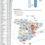 Gráfico con deuda de los ayuntamientos españoles