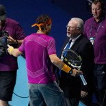 El enfado de Rafa Nadal en Londres