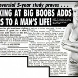 Los médicos de 'El Larguero' se tragan el bulo de que mirar los pechos femeninos alarga la vida del hombre