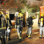 Un perro salva la vida de varios vecinos en un incendio en Palma y muere intoxicado por el humo