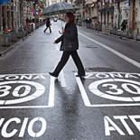 Tráfico limitará a 30 km/h la velocidad de las calles de un único carril