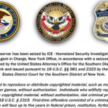 Exvagos.es cerrada por las autoridades estadounidenses