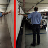 El interminable pasillo del intercambiador de Passeig de Gràcia