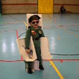 Disfraz de Transformer modelo Guardia Civil