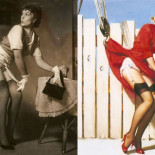 Cómo lucían las chicas Pin-up en la vida real (II)