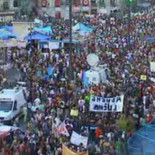 En directo desde #acampadasol en Madrid