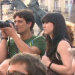 CNN (3ª noticia más leída): "Los manifestantes en España cobran protagonismo de cara a las elecciones" [EN]