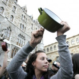 '#acampadaleon' se hace inmensa