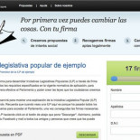 Recoger firmas 'on-line' deja de ser simbólico