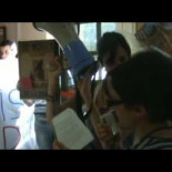 El "caluroso" recibimiento a Botín en la Universidad Carlos III