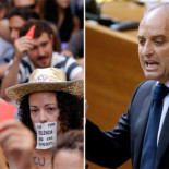 Camps presume de demócrata frente a los indignados