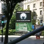 Anonymous cuela mensaje para el #19j en pantalla gigante de Jaén