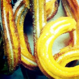 El churro español hace furor en Indonesia