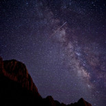 La Vía Láctea y el paso de la ISS en EE.UU