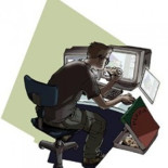 Los informáticos sobreviven con poco