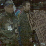 "Los Marines vamos a Wall Street... a proteger a los manifestantes"