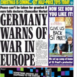 Un periodista inglés  acampa frente a la casa  de uno de los indignados