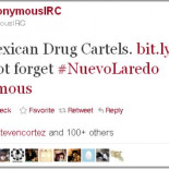 Anonymous lanza amenaza contra narcotraficantes por secuestro de un activista