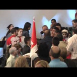 Violencia en el mitin de Rubalcaba