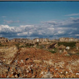 Fotos a color de la devastada Varsovia de 1947