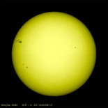 Aparece la mancha solar más grande observada en años